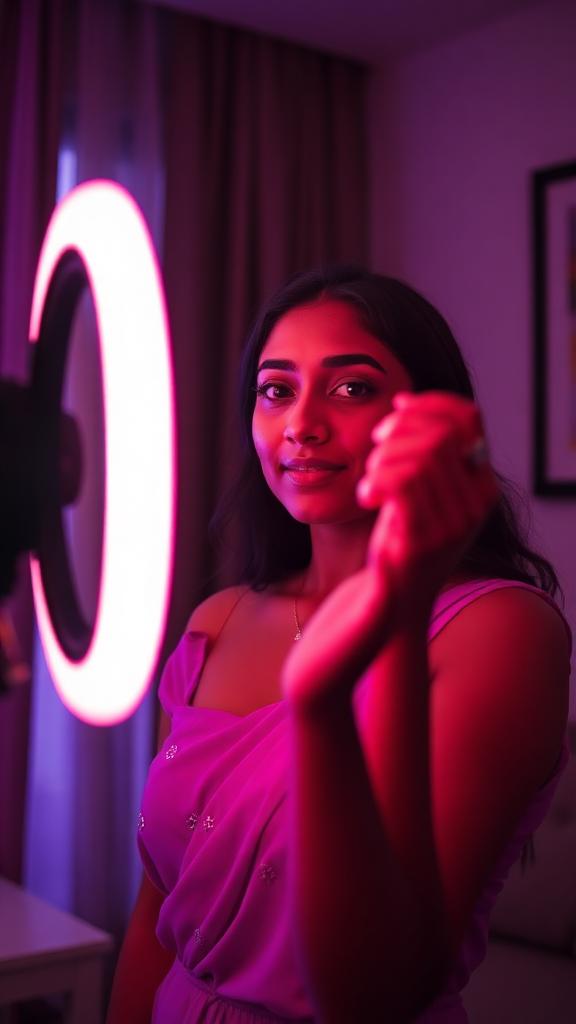 Sugar Cosmetics campaign creative — #GlowInSeconds